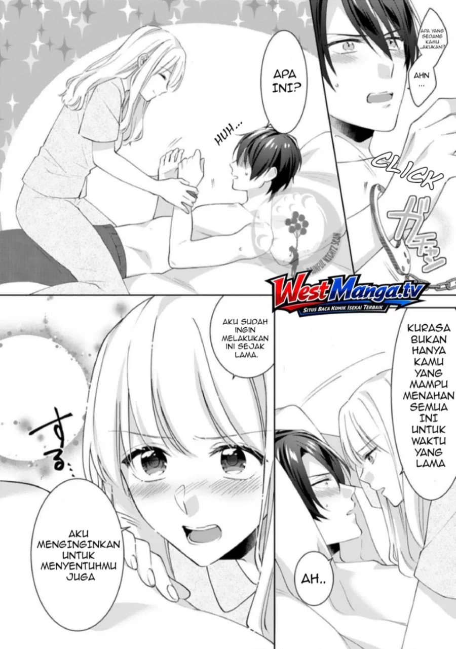 Kekkon made Ecchi wa Kinshi!?: Nengan no Shoya o Mukaeta Futari no Ohanashi. Chapter 7 Gambar 16