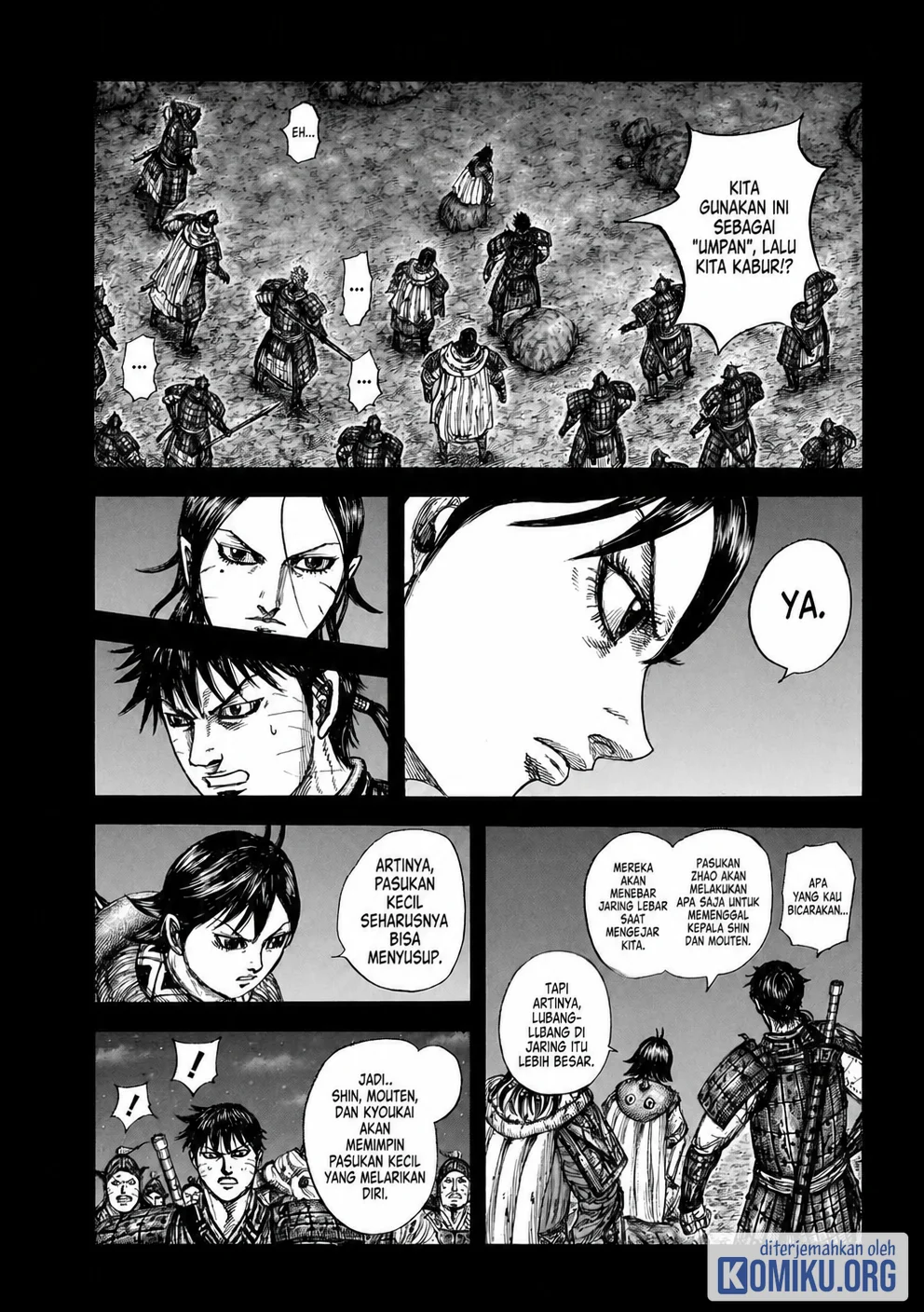 Kingdom Chapter 885 Gambar 11