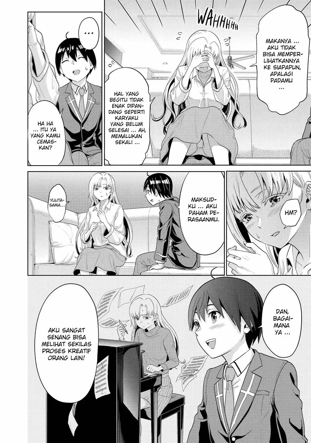 Koukousei WEB Sakka no Mote Seikatsu “Anta ga Kami Sakka na Wakenai desho” to Boku wo Futta Osananajimi ga Koukaishiteru kedo Mou Osoi Chapter 9 Gambar 13