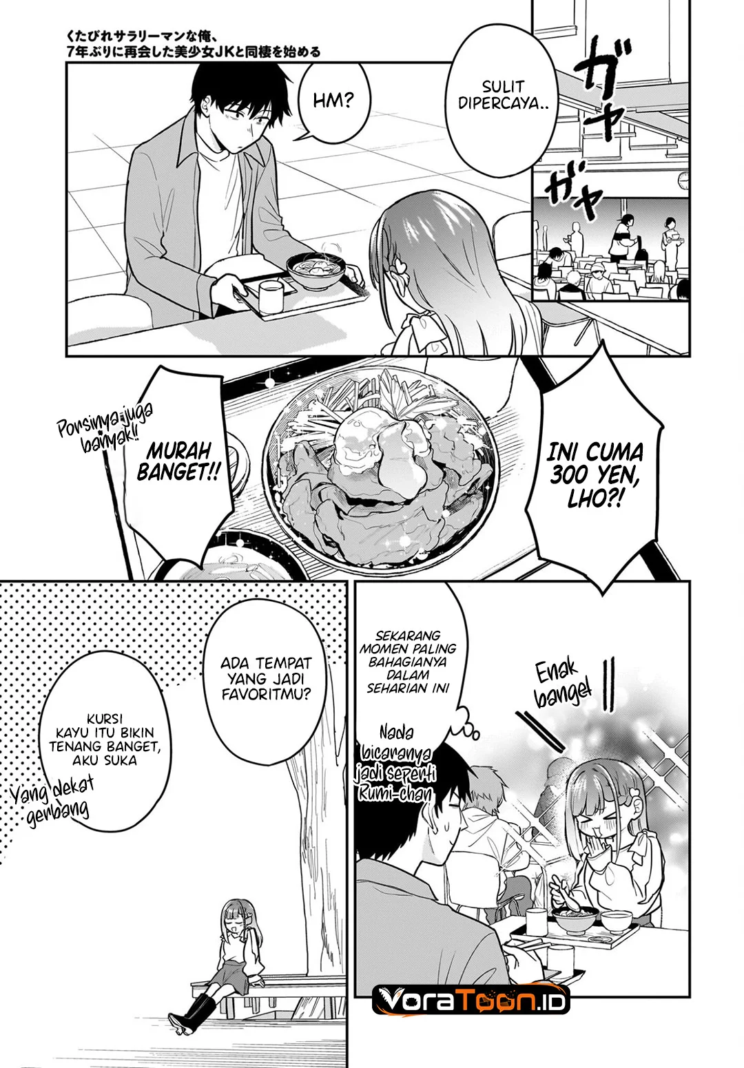 Kutabire Salarymen no Ore, 7nenburi ni Saikai shita Bishoujo JK to Dosei wo Hajimaru Chapter 27 Gambar 12