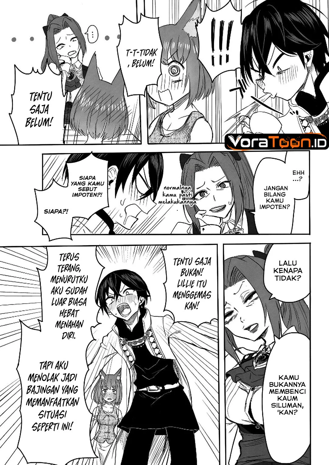 Kyou Kara Tsukaeru Isekai Ren’ai Manual Chapter 9 Gambar 18