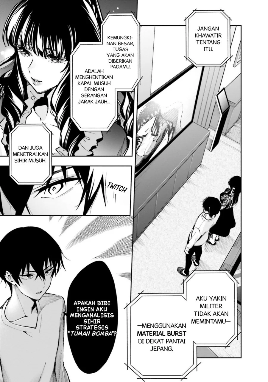 Mahouka Koukou no Rettousei Douran no Joshou-hen Chapter 14 - Halaman 13