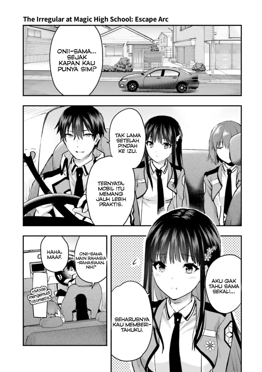 Mahouka Koukou no Rettousei Escape-hen Chapter 2 - Halaman 15