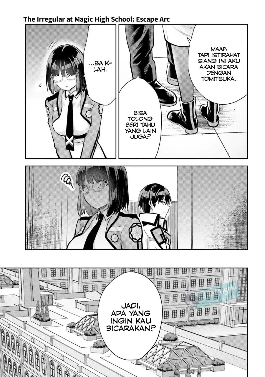 Mahouka Koukou no Rettousei Escape-hen Chapter 24 - Halaman 11