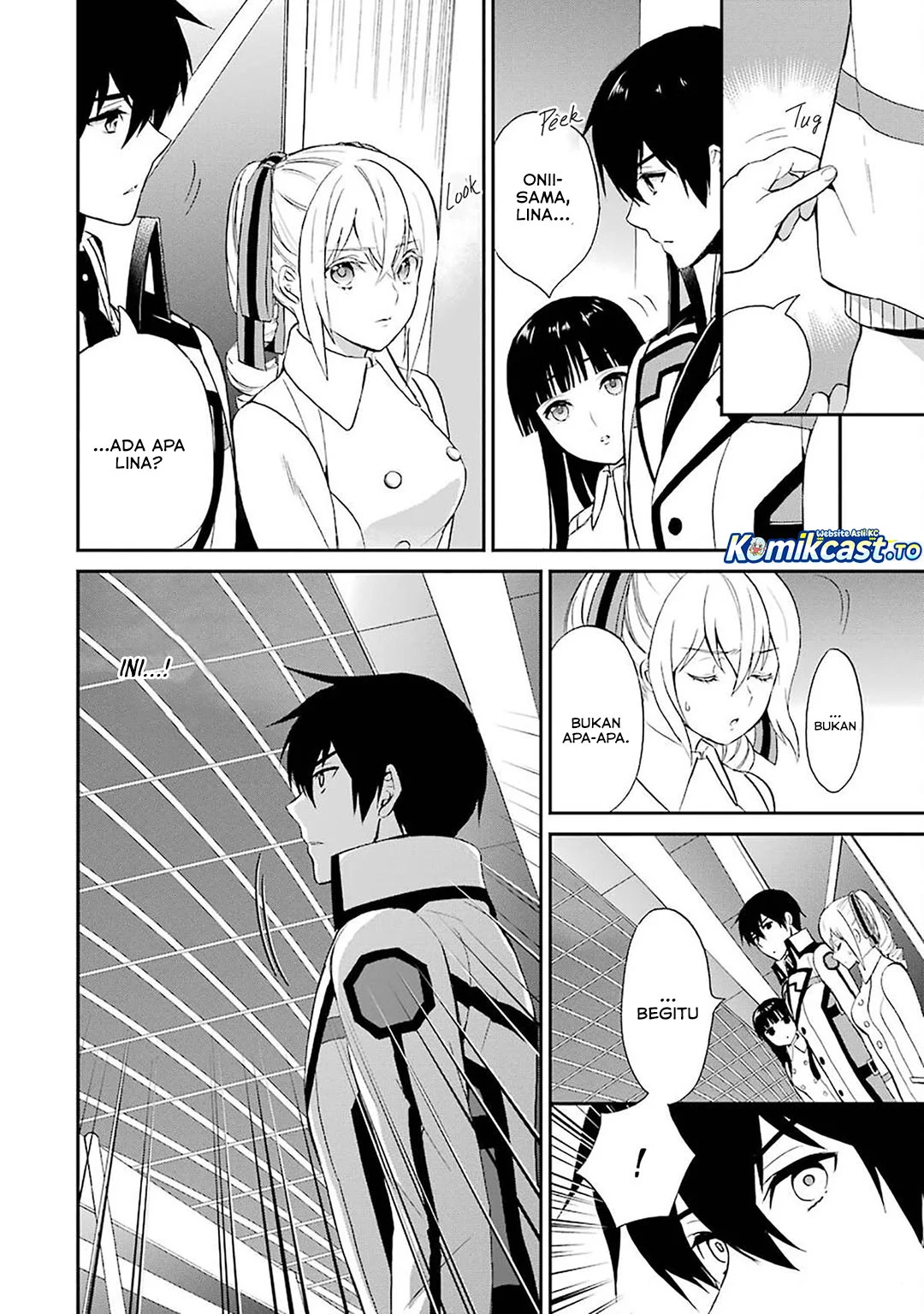 Mahouka Koukou no Rettousei – Raihousha-hen Chapter 20 Gambar 13