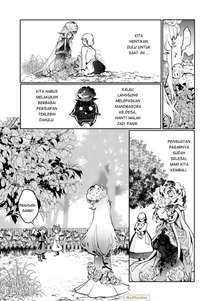 Mandragora tte Baretara Toubatsu desu ka?: Hana no Majo no Hohoemi wa Kanchigai no Tane o Maku Chapter 5.2 Gambar 12