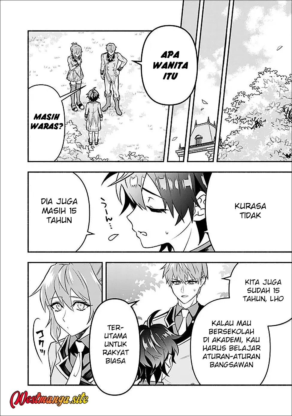 Maryokuryou Rekidai Saikyou na Tensei Seijo-sama no Gakuen Seikatsu wa Haran ni Michiafureteiru you desu Chapter 3 Gambar 17