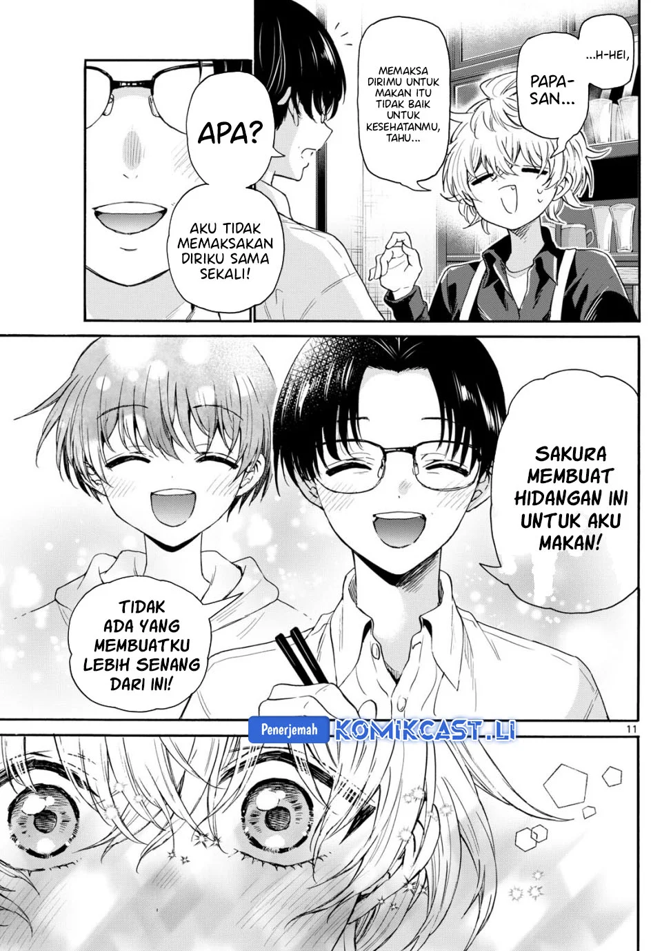 Mikadono Sanshimai wa Angai, Choroi Chapter 138 Gambar 11