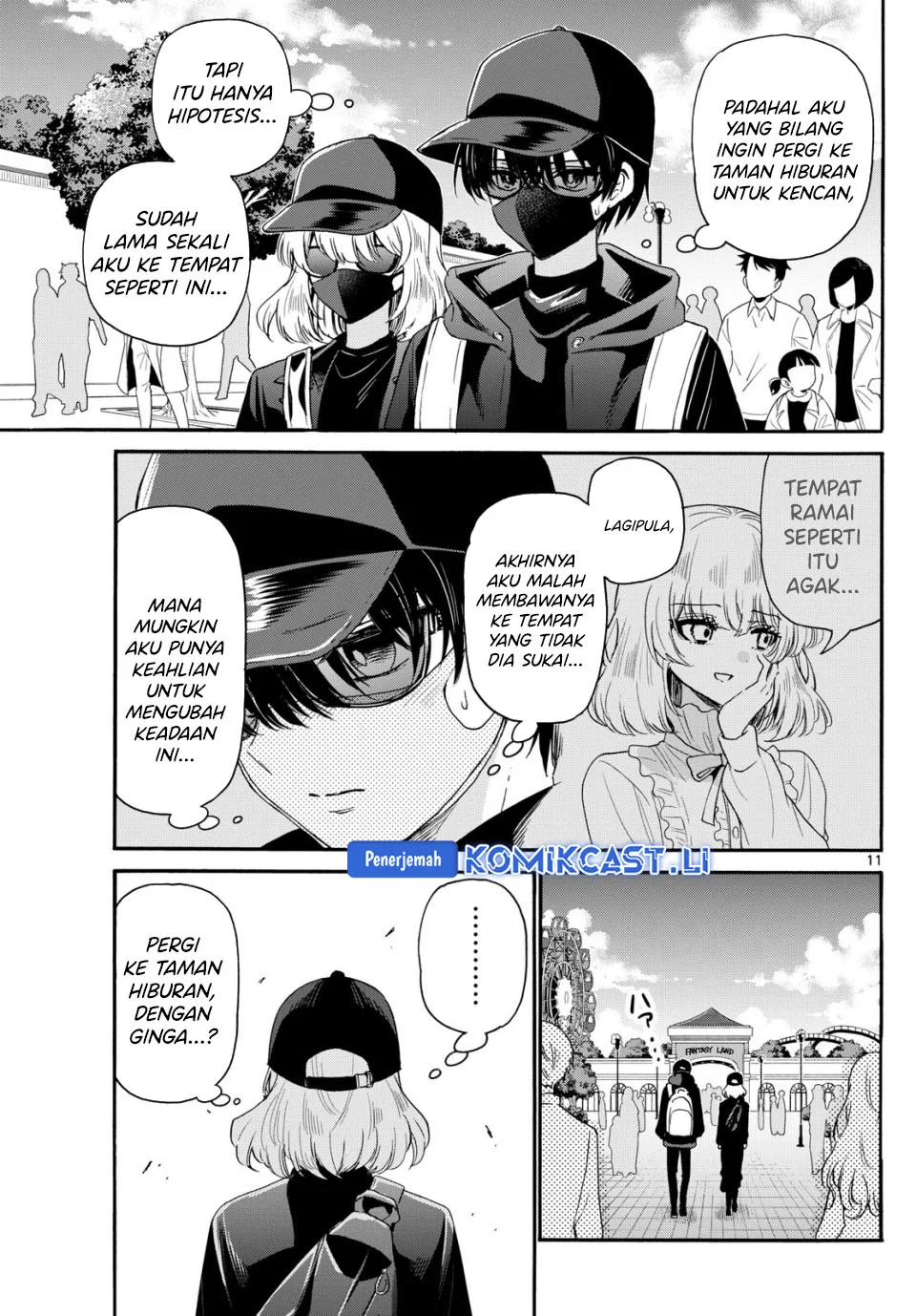 Mikadono Sanshimai wa Angai, Choroi Chapter 144 Gambar 11