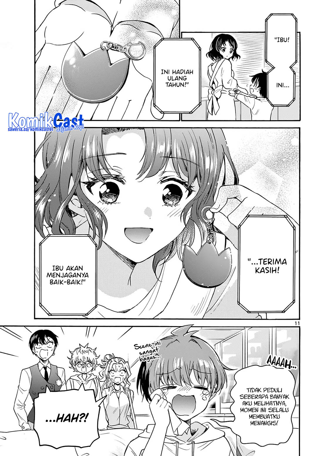 Mikadono Sanshimai wa Angai, Choroi Chapter 57 Gambar 11