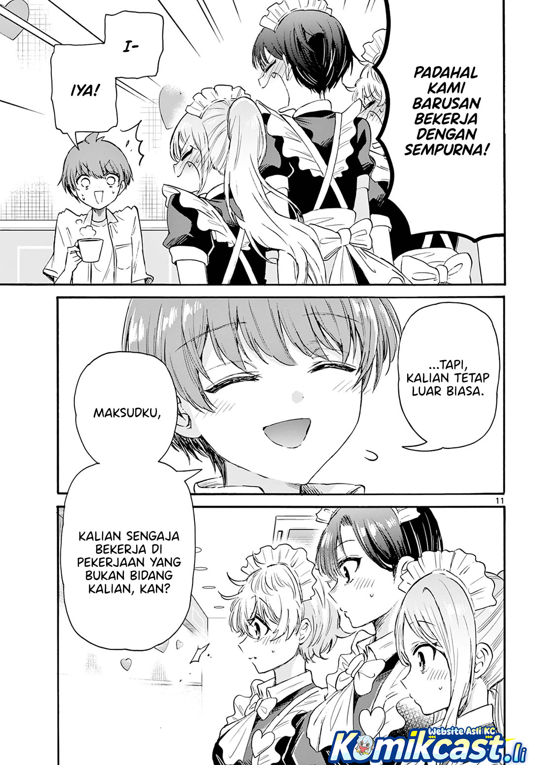 Mikadono Sanshimai wa Angai, Choroi Chapter 65 Gambar 11