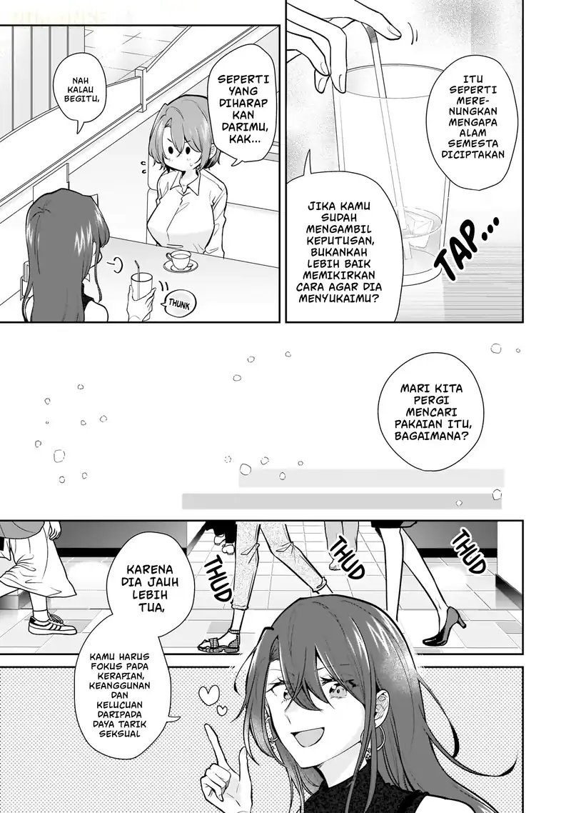 Misato-san wa Amasugi Joushi ni Chotto Kibishii Chapter 15 Gambar 12