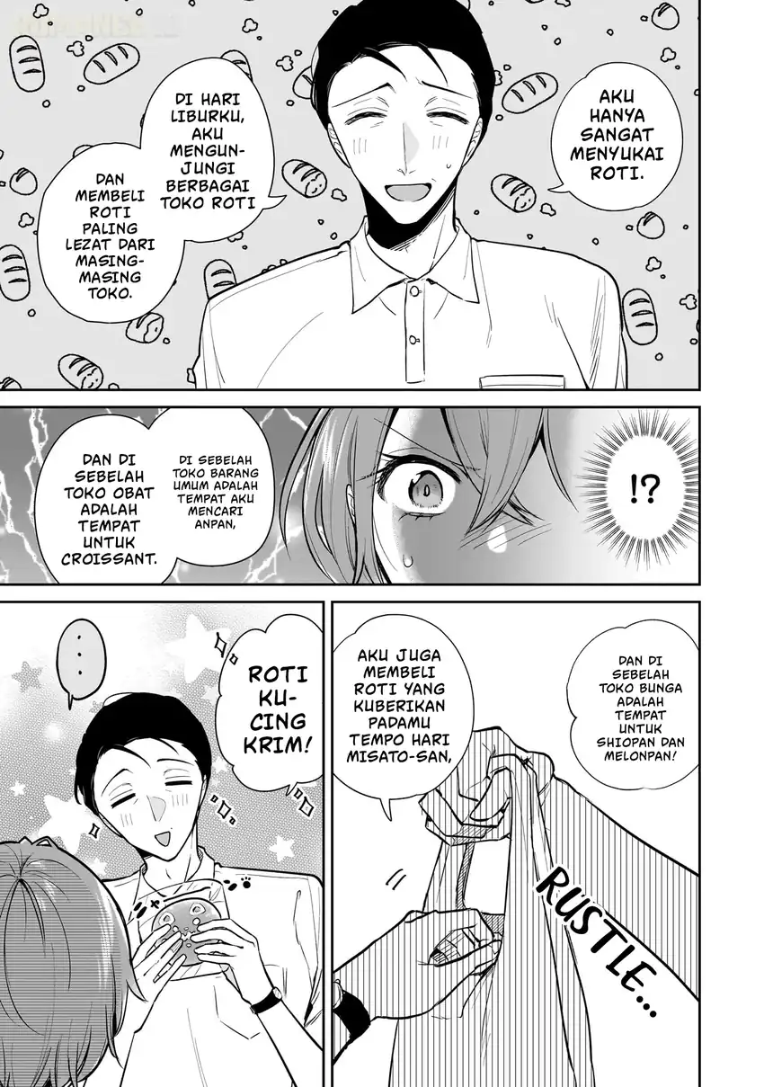 Misato-san wa Amasugi Joushi ni Chotto Kibishii Chapter 4 Gambar 12