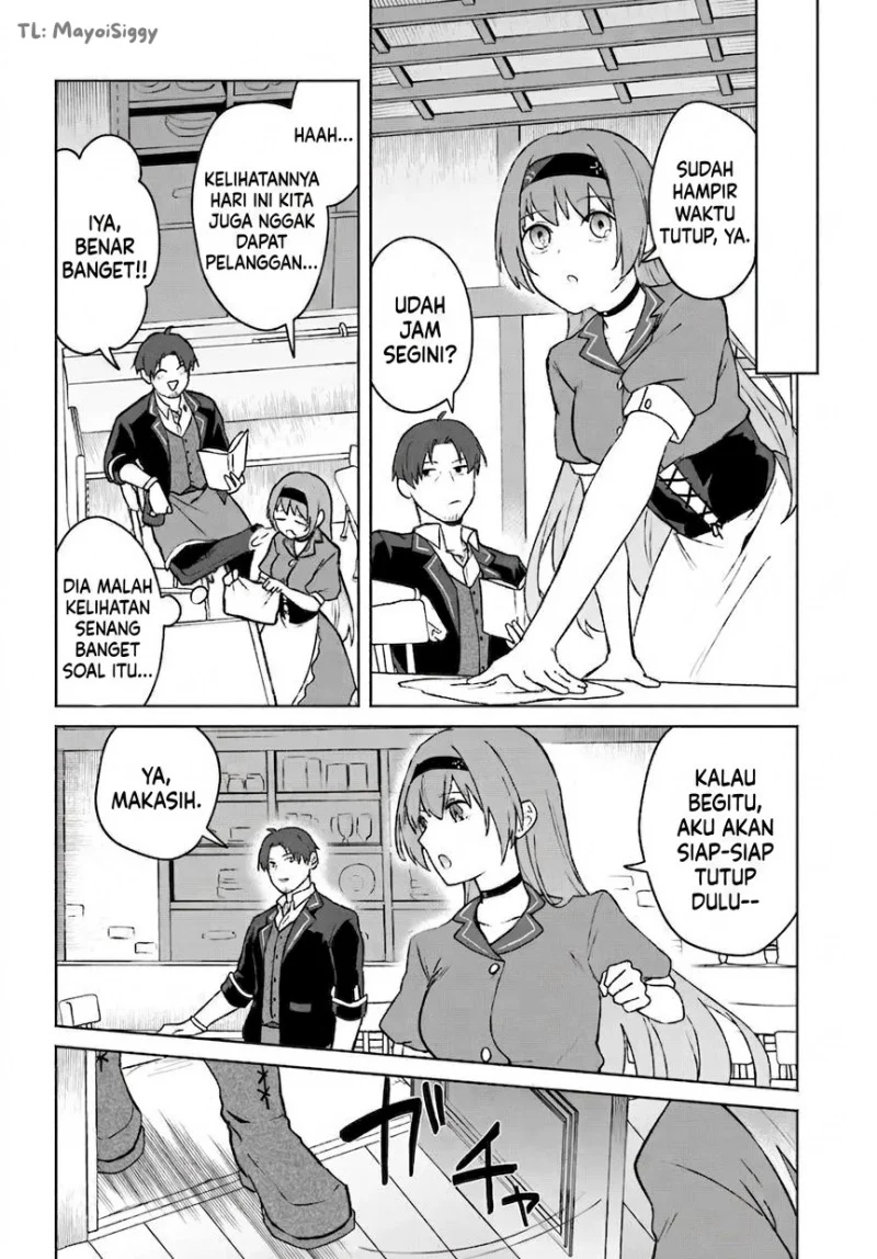 Moto Saikyou Boukensha no Rojiura Caffe Nonbiri Kaigyouroku Chapter 1 Gambar 20