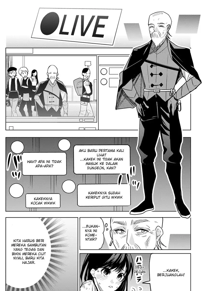 Moto Tansakusha no Ojii-chan: Mago ni Segamarete Dungeon Haishin o Hajimeta njaga, Nazeka Bazuriotta wai Chapter 1 Gambar 29