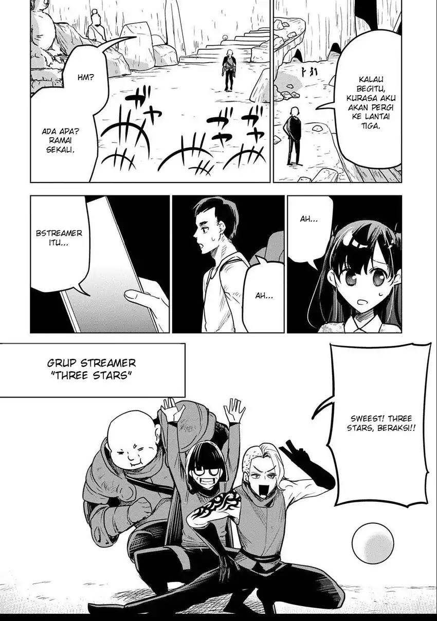 Moto Tansakusha no Ojii-chan: Mago ni Segamarete Dungeon Haishin o Hajimeta njaga, Nazeka Bazuriotta wai Chapter 2.1 Gambar 14