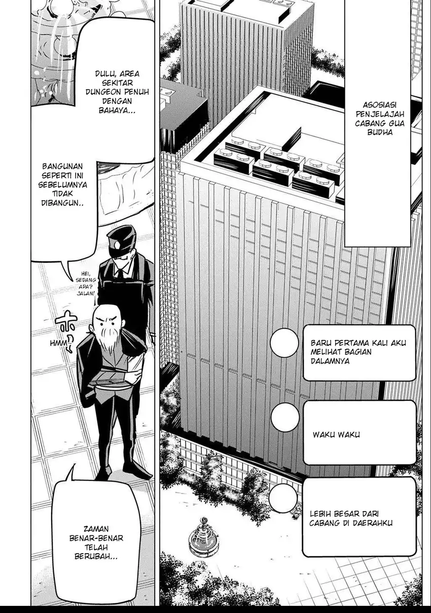 Moto Tansakusha no Ojii-chan: Mago ni Segamarete Dungeon Haishin o Hajimeta njaga, Nazeka Bazuriotta wai Chapter 3.1 Gambar 16