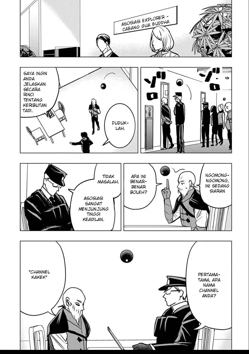 Moto Tansakusha no Ojii-chan: Mago ni Segamarete Dungeon Haishin o Hajimeta njaga, Nazeka Bazuriotta wai Chapter 3.1 Gambar 17