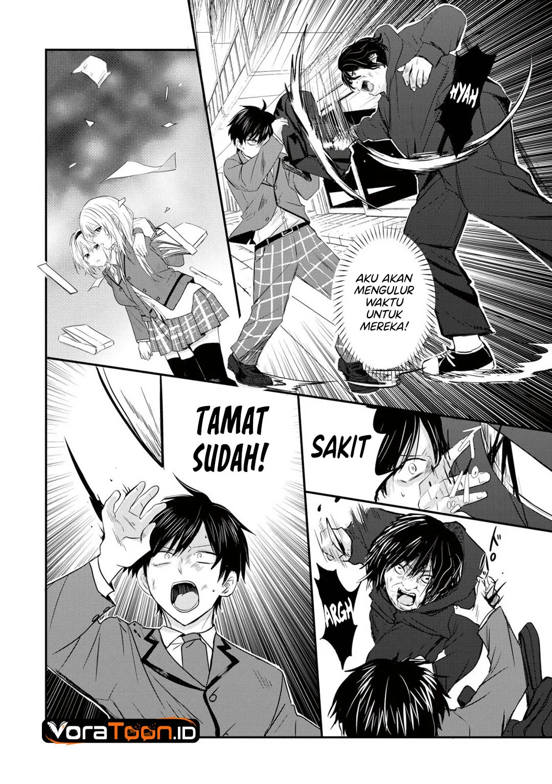 Nani no Torie mo Nai Heibon na Ore ga Bijin Futago Shimai wo Inochigake de Tasuketa Kekka, Jitsu wa Yandere datta Futari wo Gachi Bore Sasete Shimatta Chapter 1 Gambar 20