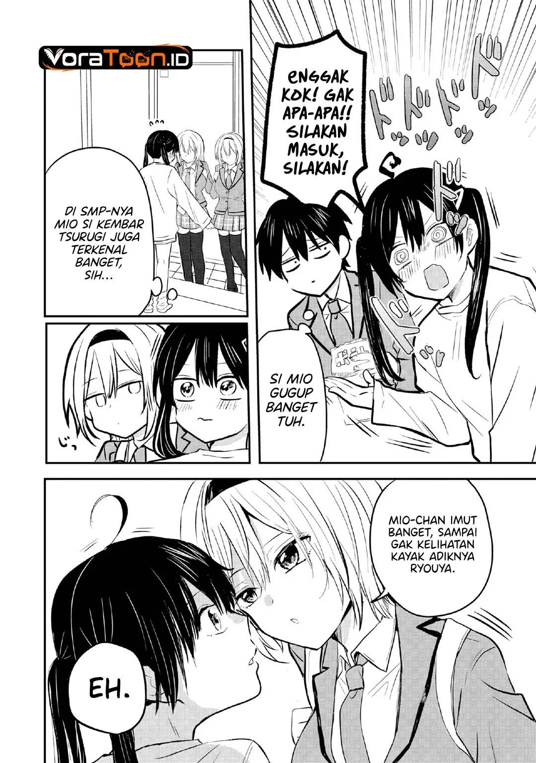 Nani no Torie mo Nai Heibon na Ore ga Bijin Futago Shimai wo Inochigake de Tasuketa Kekka, Jitsu wa Yandere datta Futari wo Gachi Bore Sasete Shimatta Chapter 3 Gambar 19