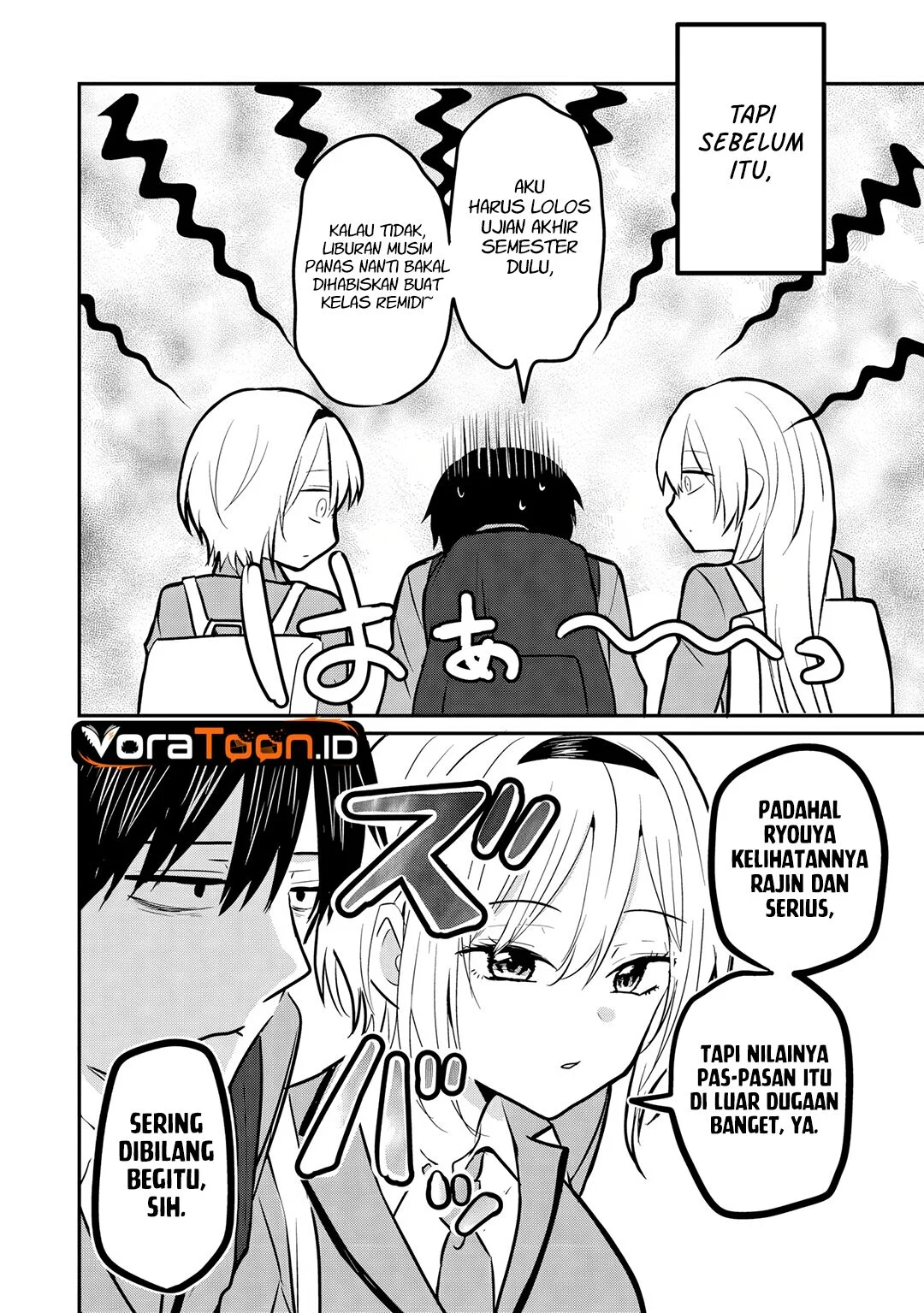 Nani no Torie mo Nai Heibon na Ore ga Bijin Futago Shimai wo Inochigake de Tasuketa Kekka, Jitsu wa Yandere datta Futari wo Gachi Bore Sasete Shimatta Chapter 4.1 Gambar 11