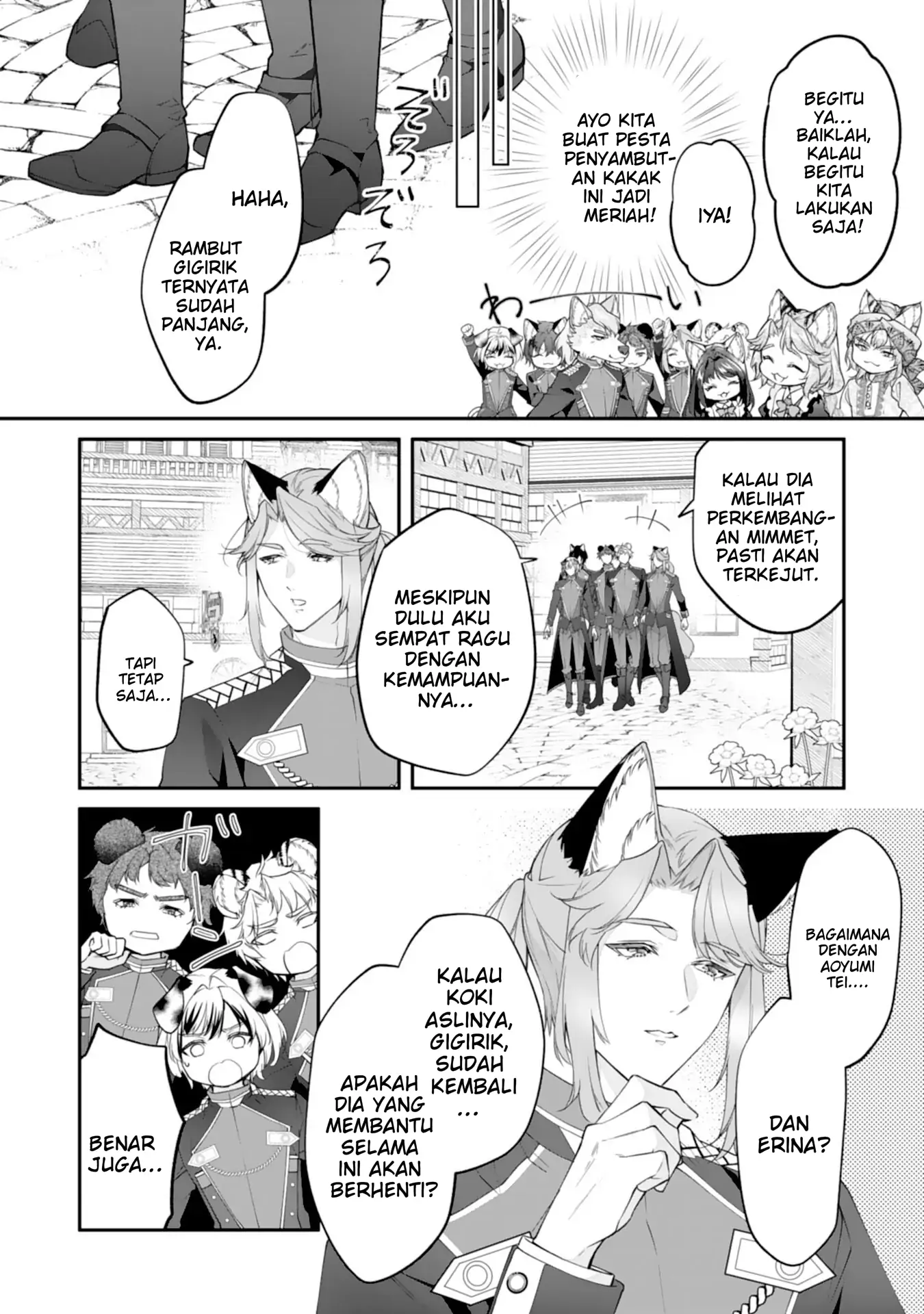 Neko Neko Youjo no Aijou Gohan ~Isekai de Mofumofu-tachi ni Ryouri wo Tsukurimasu!~ Chapter 12 Gambar 12