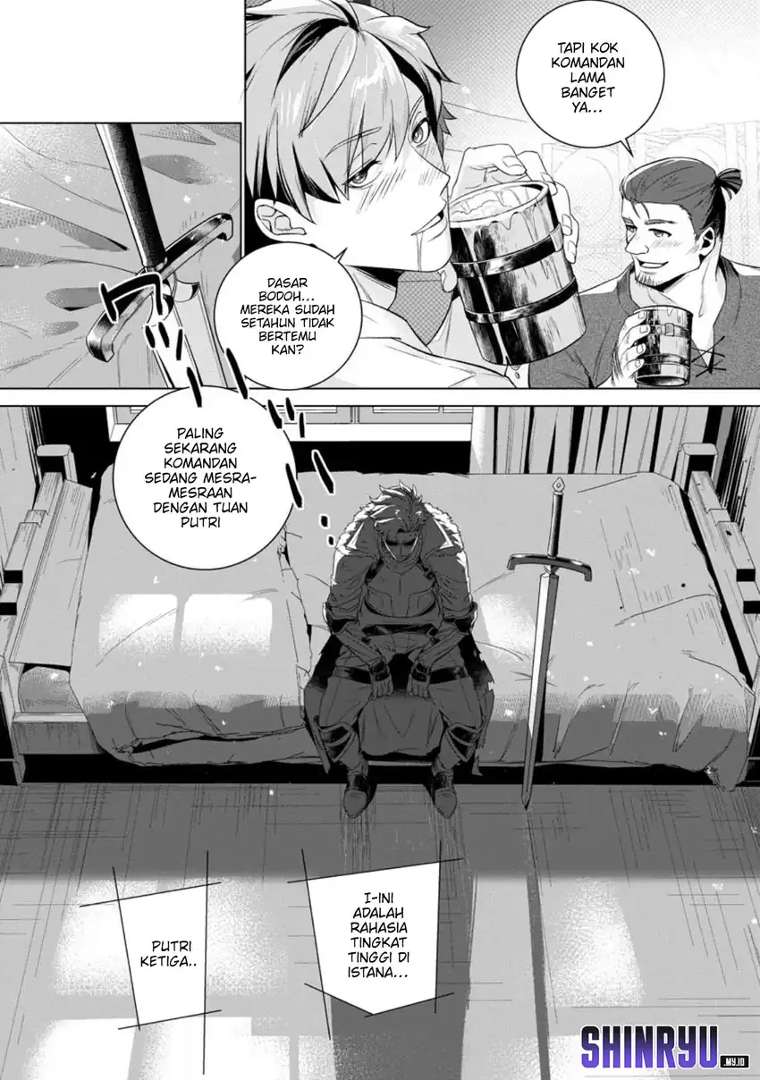 Netorare Tsuihousareta Saikyou Kishi Danchou No Ossan, Katainaka De Eiyuu Ni Matsuriagerareru Chapter 1 Gambar 22