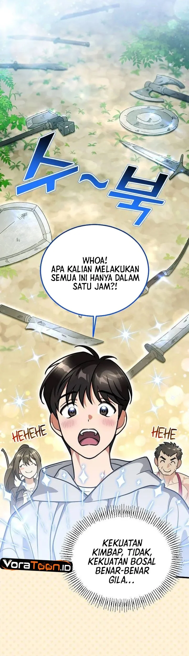 Offering Kimchi Cup Noodles to the Gods' Group Chat Chapter 4 Gambar 36