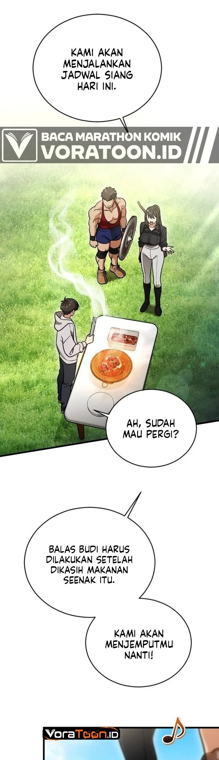 Offering Kimchi Cup Noodles to the Gods' Group Chat Chapter 5 Gambar 37