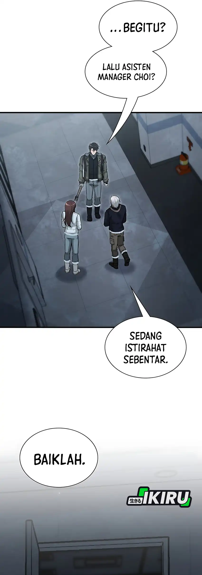 Office Worker in the Ice Age Apocalypse Chapter 43 Gambar 40