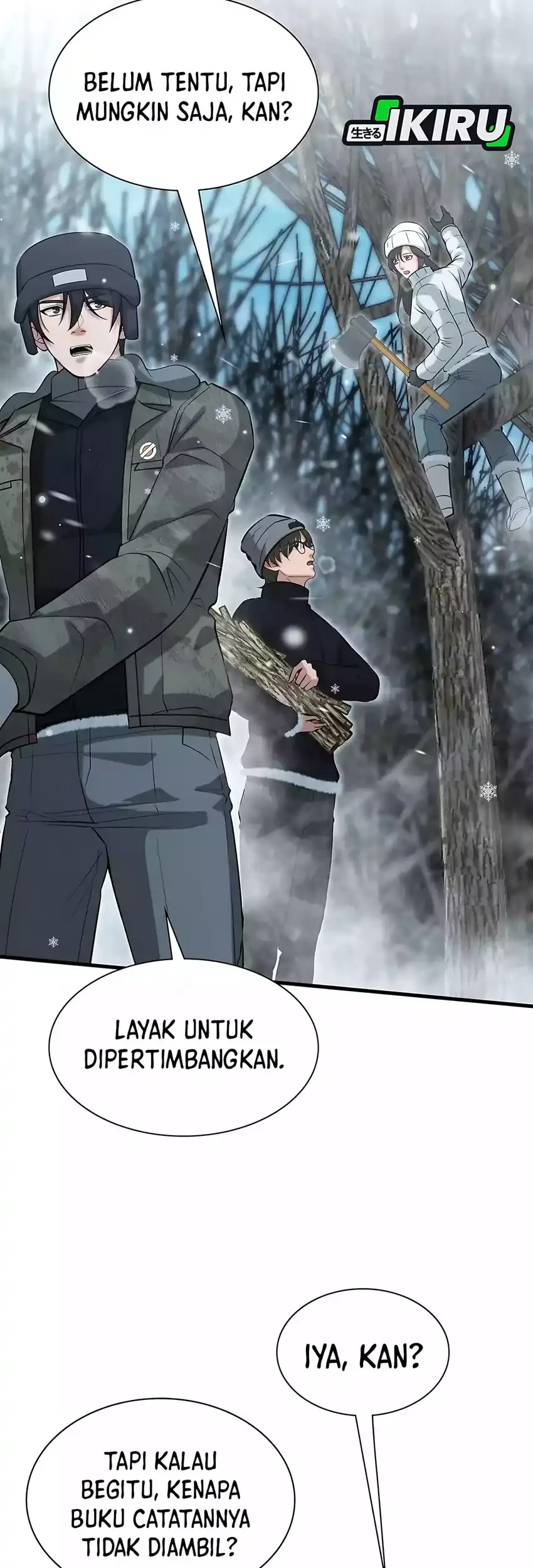 Office Worker in the Ice Age Apocalypse Chapter 44 Gambar 33