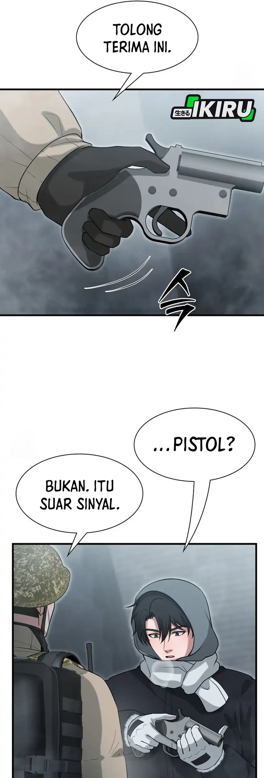 Office Worker in the Ice Age Apocalypse Chapter 47 Gambar 37