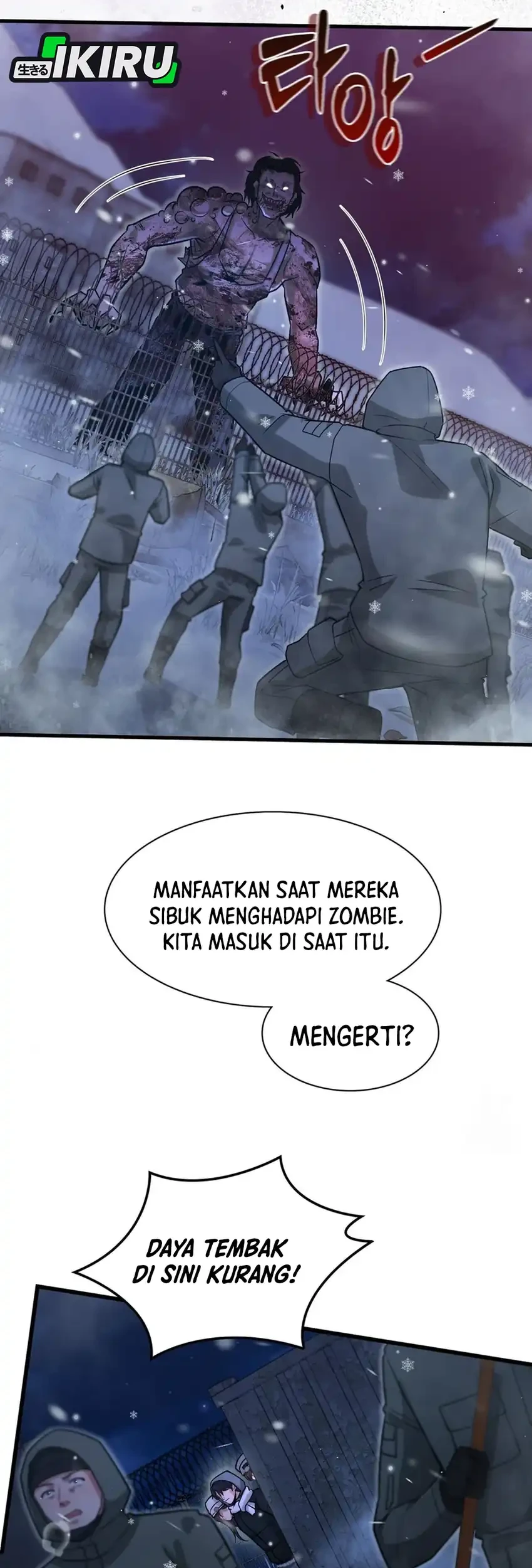 Office Worker in the Ice Age Apocalypse Chapter 48 Gambar 39