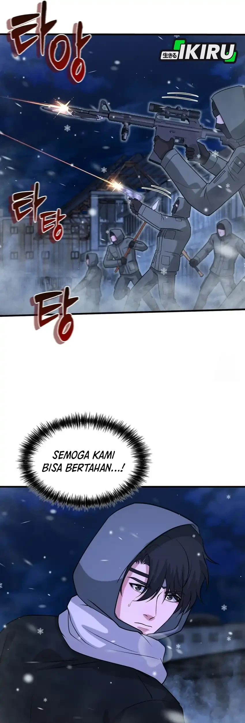 Office Worker in the Ice Age Apocalypse Chapter 48 Gambar 41