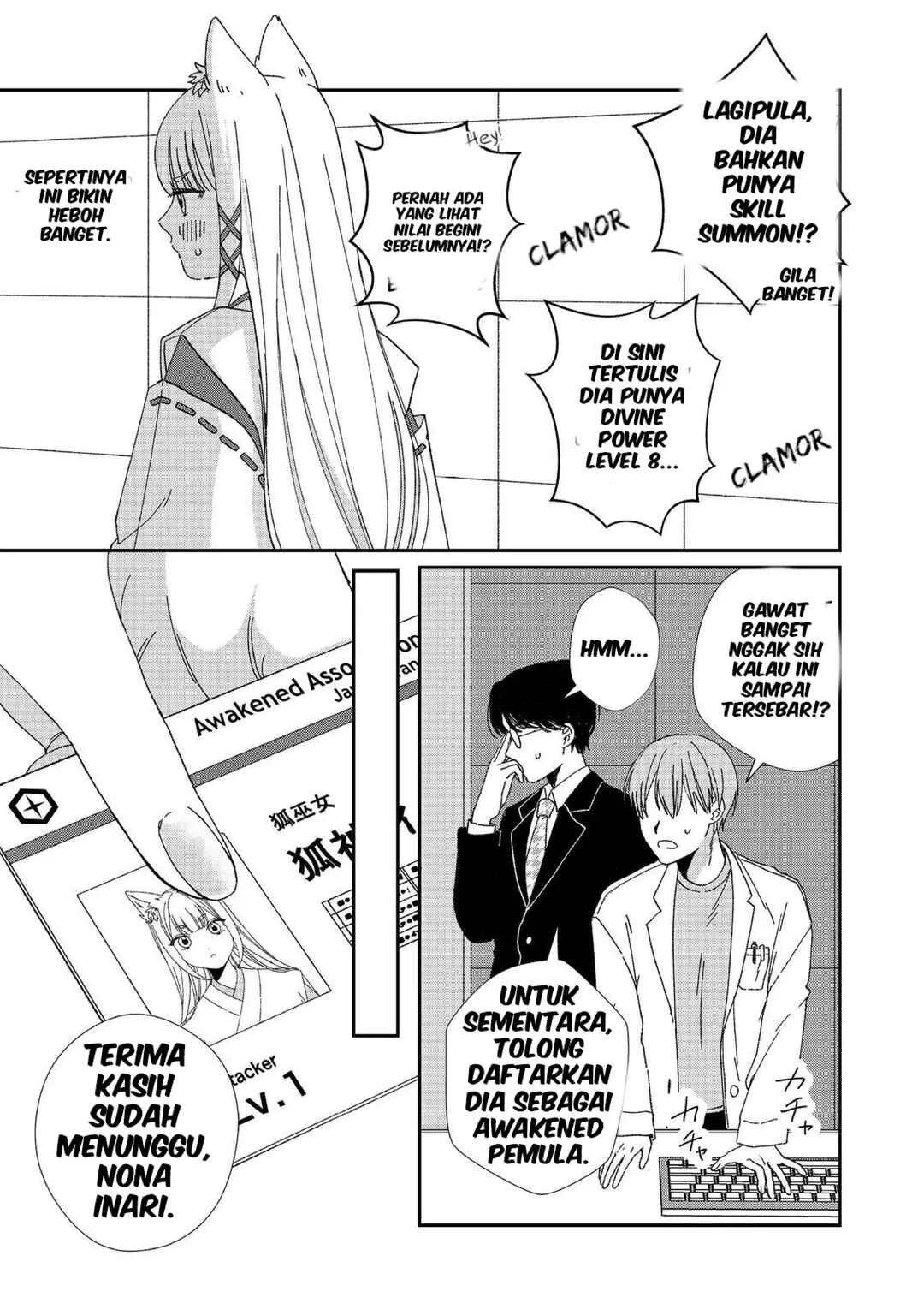Okitsune-sama ni Onegai! ~Haison ni Nokotteta Kami-sama ga Fantasy-ka Shita Gendaishakai ni Hourikomaretara Saikyou Datta~ Chapter 2 Gambar 11