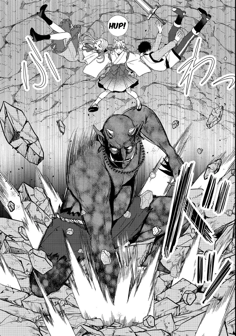 Okitsune-sama ni Onegai! ~Haison ni Nokotteta Kami-sama ga Fantasy-ka Shita Gendaishakai ni Hourikomaretara Saikyou Datta~ Chapter 3 Gambar 15