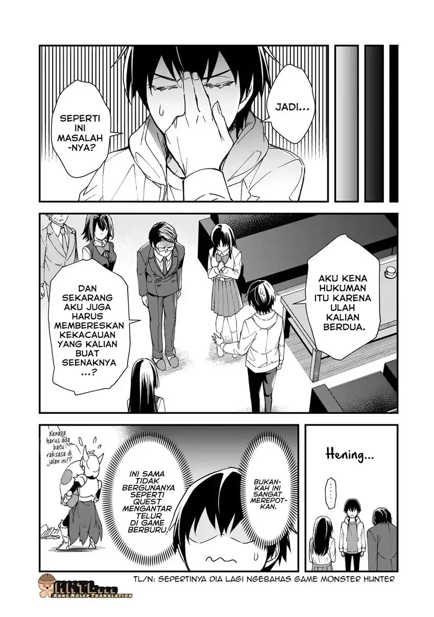 Ore ni Trauma wo Ataeta Joshi-tachi ga Chirachira Mitekuru kedo, Zannen desu ga Teokure desu Chapter 28 Gambar 20