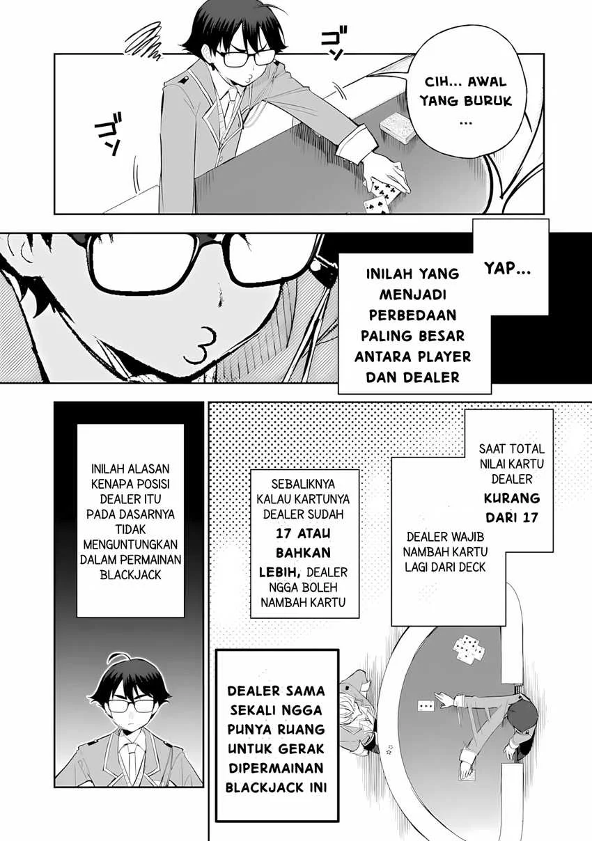 Ore wa Gakuen Zunou Battle no Ensyutsuka!: Jishou Mob ga Kage kara Egaku Saikyou Shujinkou Musou Scenario Chapter 5 Gambar 17