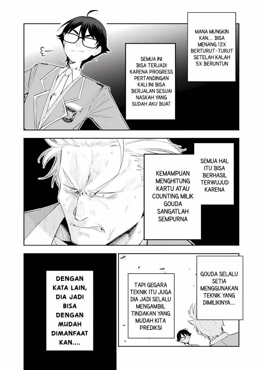 Ore wa Gakuen Zunou Battle no Ensyutsuka!: Jishou Mob ga Kage kara Egaku Saikyou Shujinkou Musou Scenario Chapter 6 Gambar 17