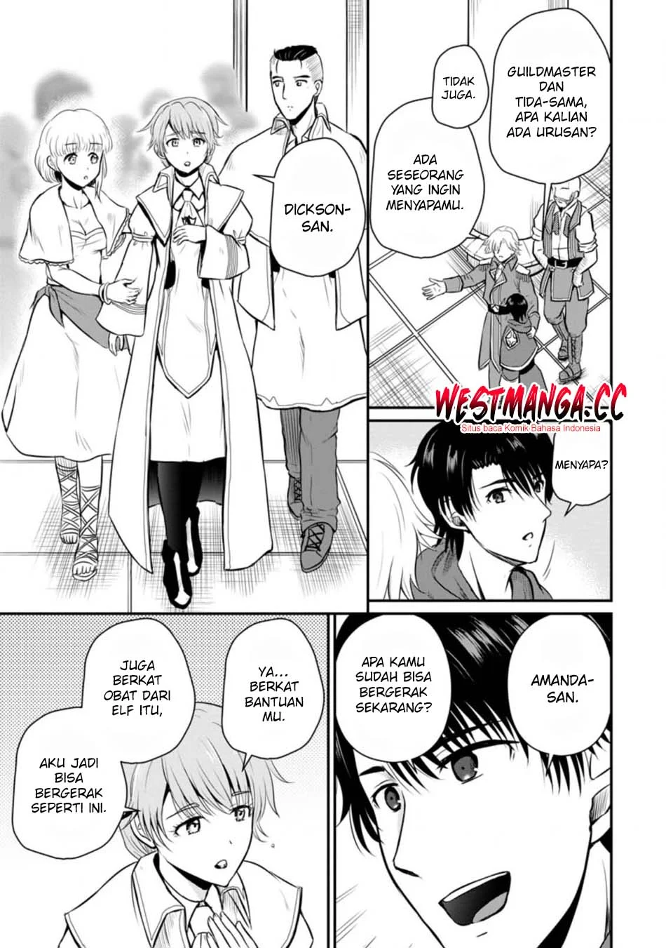 Ossan Teihen Chiyushi to Mana Musume no Henkyou Raifu Chapter 22 Gambar 17