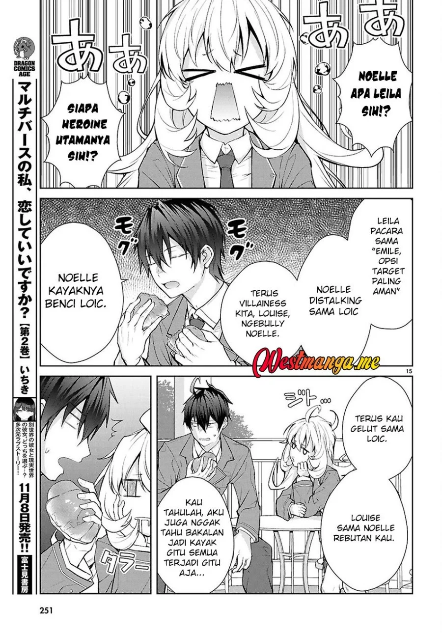 Otome Game Sekai wa Mob ni Kibishii Sekai Desu Chapter 72 Gambar 16
