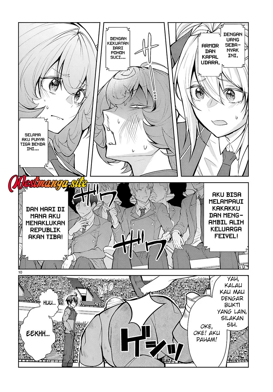 Otome Game Sekai wa Mob ni Kibishii Sekai Desu Chapter 80 Gambar 11