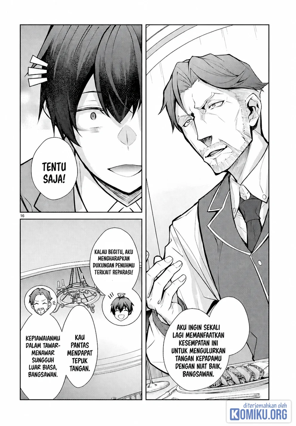 Otome Game Sekai wa Mob ni Kibishii Sekai Desu Chapter 82 Gambar 16
