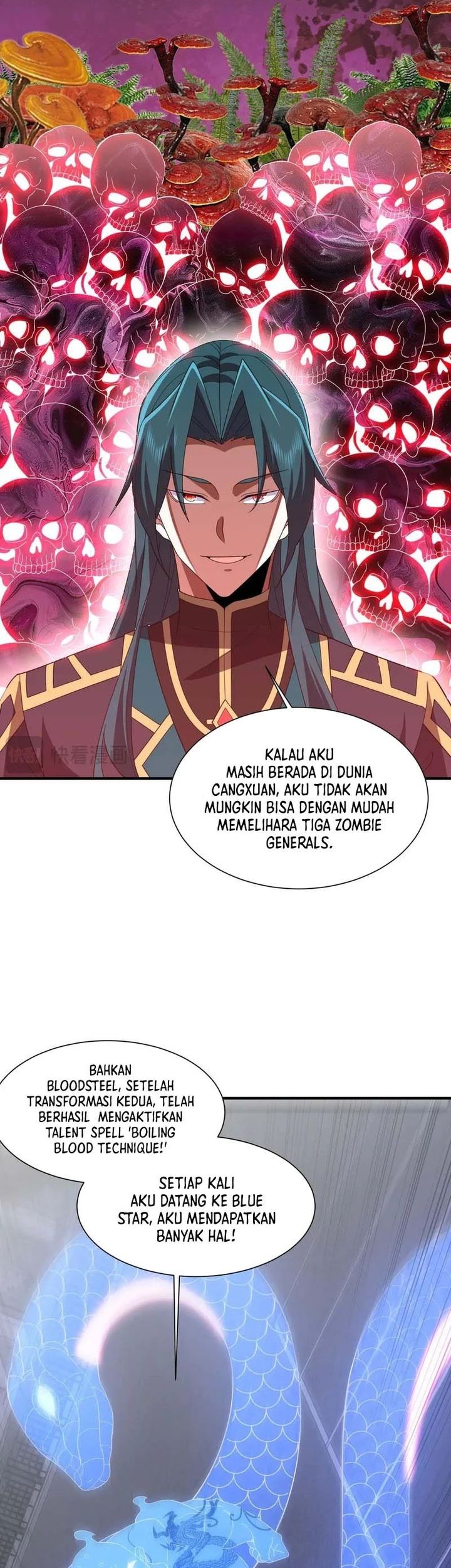 Rebirth of a Dark Mage: Unveiling a Zombie Planet from the Start Chapter 23 Gambar 22