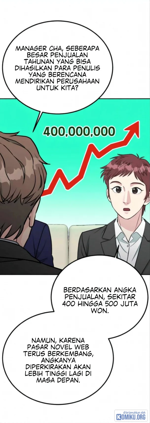 Reincarnated as a New Employee Chapter 66 Gambar 38