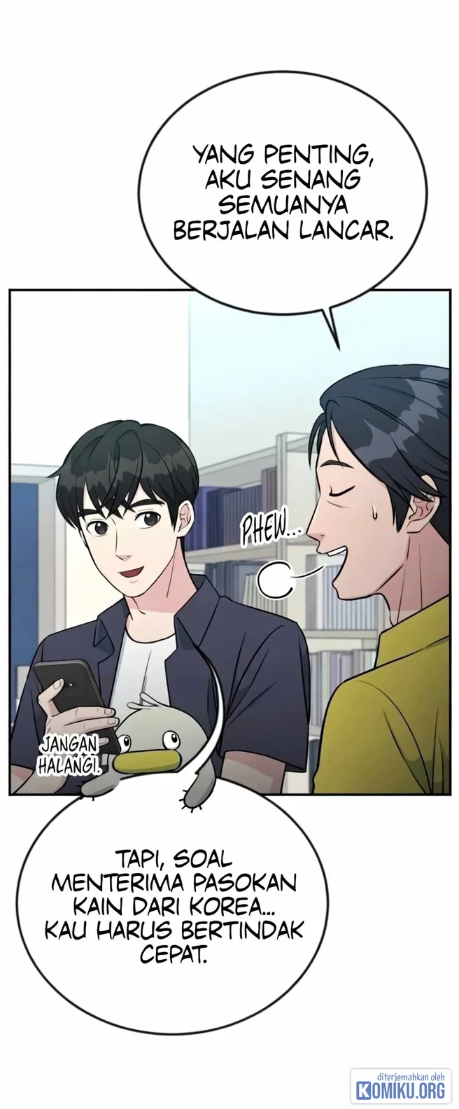 Reincarnated as a New Employee Chapter 71 Gambar 39
