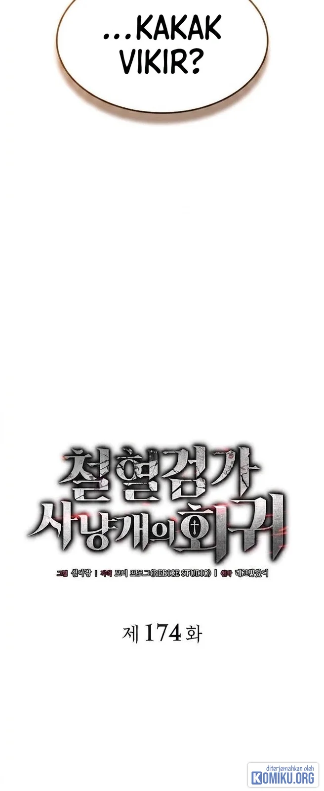 Revenge of the Iron-Blooded Sword Hound Chapter 174 Gambar 61