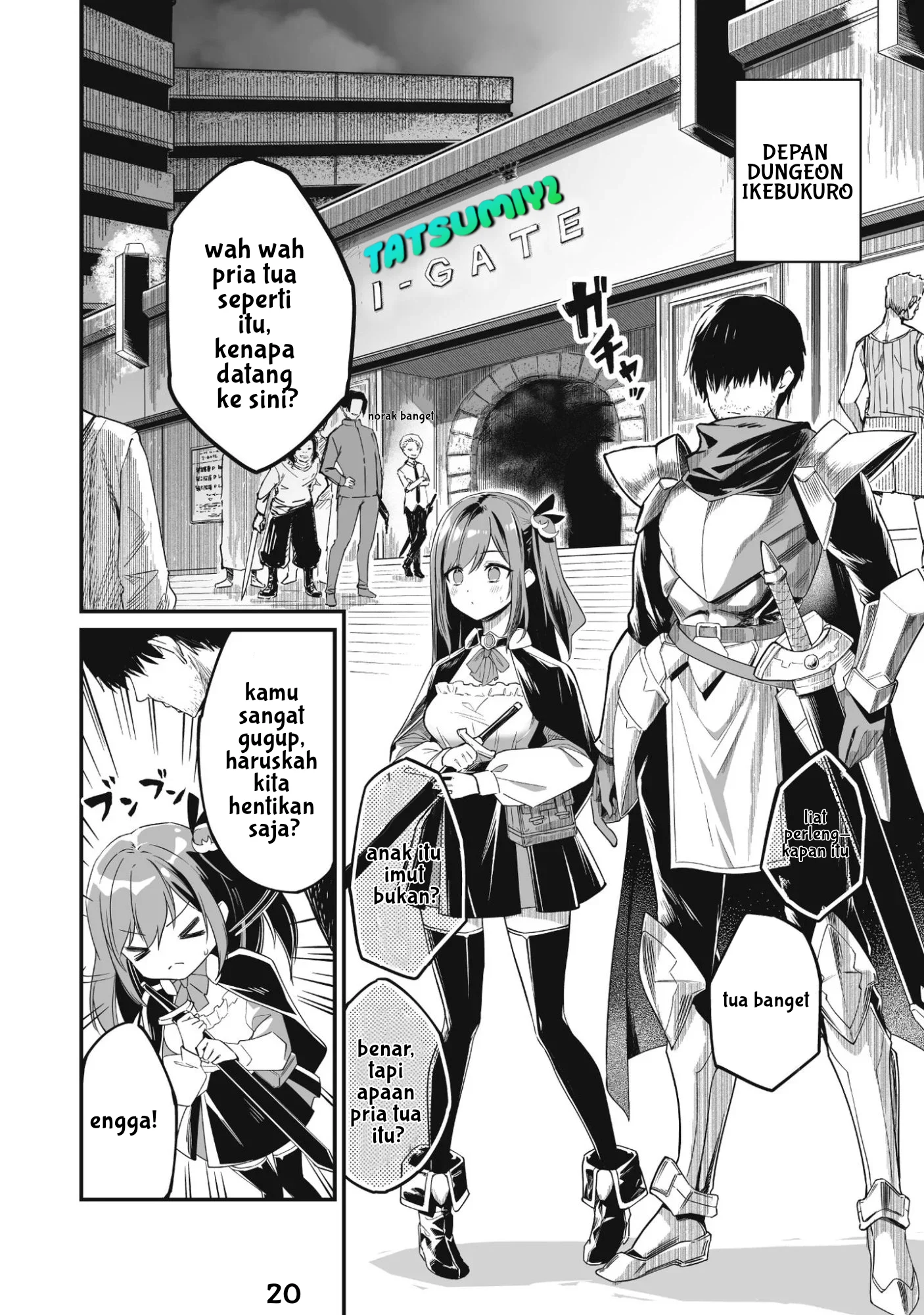 Saenai Ossan, Jitsu wa Saikyou Chapter 1 Gambar 23