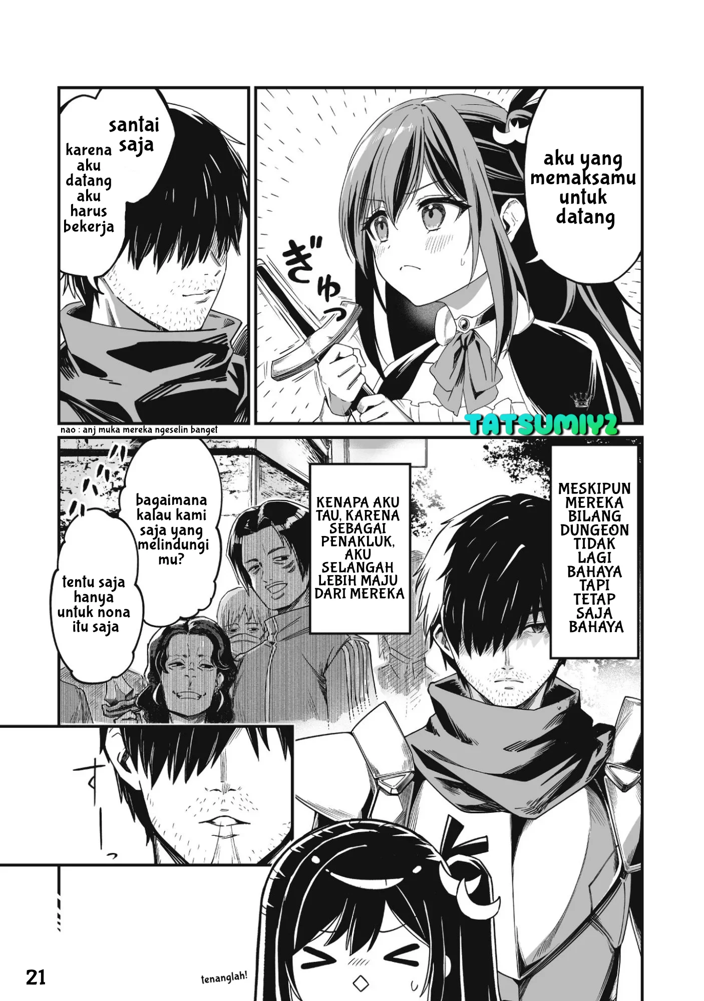 Saenai Ossan, Jitsu wa Saikyou Chapter 1 Gambar 24