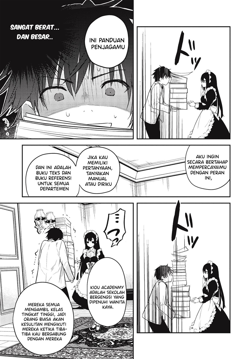 Saijo no Osewa Takane no Hana-darakena Meimon-kou de, Gakuin Ichi no Ojou-sama (Seikatsu Nouryoku Kaimu) wo Kagenagara Osewa suru Koto ni Narimashita Chapter 2.2 Gambar 14